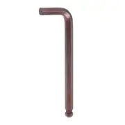 Ball End Hex Key Wrench 14mm S2 L-Shape Long Arm Metric Wrenches, Red