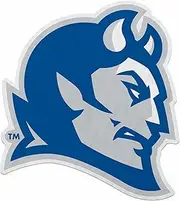 Rico Industries NCAA Central Connecticut Blue Devils Shape Cut Pennant - Home and Living Room Décor - Soft Felt EZ to Hang