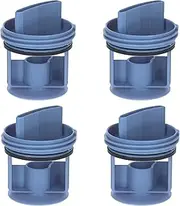[CLKE] Pack of 4 Lint Filter for Bosch Siemens, Lint Sieve Washing Machine Set, 00647920 00605010 00602008, Washing Machine Accessories, Lint Filter Compatible with Siemens IQ700 Washing Machine [Energy