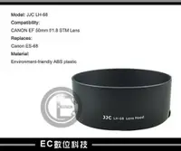 在飛比找樂天市場購物網優惠-【EC數位】JJC CANON ES-68 遮光罩 CANO