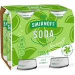 Smirnoff Soda Lemon Lime Can 330mL