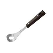 Kit Griddle Scraper Premium Material Meatball Spoon Brown and Silver Maker