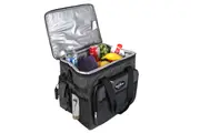 Koolatron 25L Electric Cooler Bag, Iceless Portable Picnic Bag (Grey/Black)
