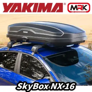 【YAKIMA】SkyBox NX16 455L 天空行李箱 車頂箱 旅行箱 雙面開 黑色(41x89x192cm)