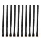 10pcs Flat Head Brush Professional Ultra Thin Soft Hair Brow Liner GBD