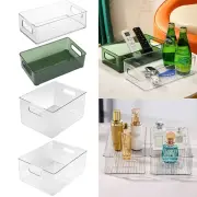 Storage Box Acrylic Cupboard Organiser Hinch Container Portable Wardrobe