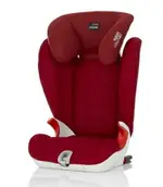 【展示出清】英國原裝 BRITAX KIDFIX 通用ISOFIX 成長型安全座椅 紅色【紫貝殼】