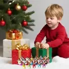 2 Minute Timer Little Figurines Advent Calendar 24 Days Of Christmas Ornaments