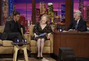 Actor Denzel Washington and actress Catherine O'Hara during an int- Old Photo