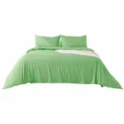 2000TC Bamboo Cooling Quilt Cover Set Comfort Soft Touching All Size Avocado