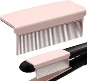 Flat Iron Comb Attachment, Hair Straightener and Anti-Slip Grip | Adjustable Straightening Comb, Perfect for Styling, Smoothing, Frizz Control, Best Tool for Salon and Household Products