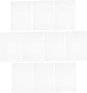 SOLUSTRE High Transparency PVC Filter Plate 10pcs Correction Light Sheets Versatile Teaching Craft Supplies