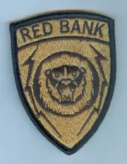 ARMY JROTC SSI - RED BANK HIGH SCHOOL SHOULDER PATCH (MULTICAM PATTERN)