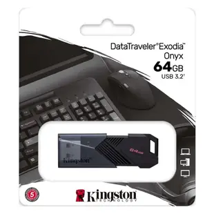 Kingston 64GB 64G DTXON DataTraveler Exodia Onyx USB 金士頓 隨身碟