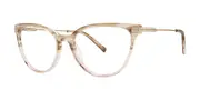 Vera Wang Attica Blush Men's Glasses Brown Size 53 - Private Health Rebate - Blue Light Block Available