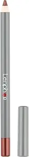 Lenphor Rebel Lip Liner Pencil Long Lasting Matte Finish Pointed Tip with Precision Silky Professional Strokes Intense Superstay Dusky Brown-04