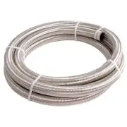 Aeroflow AF100-06-3m 100 Series Stainless Steel Braided Hose -6AN 3m