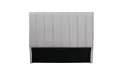 Modern Headboard - King Single - Latte