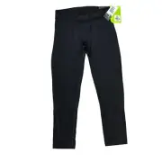 DSG Boys Compression 3/4 Tights Black Size 10-12 Activewear