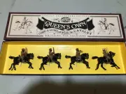 W. Britain 54mm glossy #8835 The Queen's Own Corps of Guides Cavalry Set