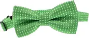 [OATIPHO] Men's Tuxedo Bow Tie Green Party Bow Tie Pre-tied Formal Tie for Children Soft Polyester Holiday Accessory