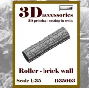 Ardennes Miniature 1/35 Roller - Brick Wall