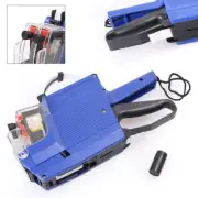 Blue MX-6600 Saguan 10 Digits 2 Lines Price Tag Gun +1 Ink Roller