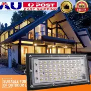 Outdoor LED Flood Light Street Garden 185-240V Floodlight Waterproof Spotlight