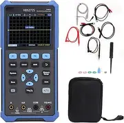 HD72S Handheld Oscilloscope Multiumeter, Digital Oscilloscope 1 Channel Multiumeter Tester, 70MHz Bandwidth, 250MSa/s Sampling Rate