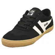 Gola Badminton Mens Casual Sneakers in Black White - 11 US