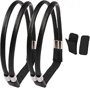 [ａ aternee] Elastic Detachable Shoelaces, Women Shoe Straps Anti Loose Shoes Belt Band, for Loose Shoes, Shoe Ankle Straps Accessories