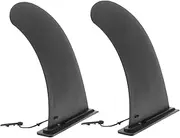 Yardwe 2pcs Detachable Paddle Fin for Surfboard Paddleboard Stabilizer Canoe Fin