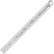 Niigataseiki SK CU-30KD Catch-Up Scale, Quick Level, 11.8 inches (30 cm), Silver Finish, JIS Standard