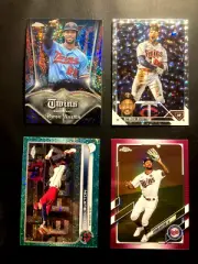 BYRON BUXTON BASEBALL INSERT CARD LOT REFRACTORS SER #ED +