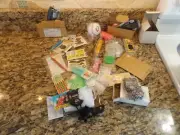 LARGE LOT OF CEREAL PREMIUM + TOYS STICKERS KELLOGGS POST GENERAL MILLS QUAKER