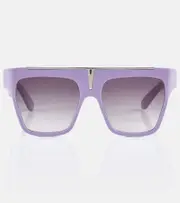 [Jacques Marie Mage] Jacques Marie Mage x Evangelie Smyrniotaki Selini flat-brow sunglasses One Size purple