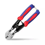 Mini Bolt Cutter 8-inch, Spring Loaded Small Heavy Duty Wire Cable Cutter