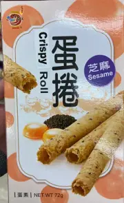 Crispy Roll Sesame 72g Bánh Quy Mè