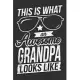 This Is What An Awesome Grandpa Looks Like: Grandpa gifts from grandson, grandpa gifts funny, gifts idea for men 6x9 Journal Gift Notebook with 125 Li