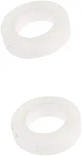 FRCOLOR Hair Extension Tape Double Sided 2 Rolls White Wig Extension Adhesive for Women Girls