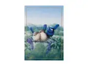 Maxwell & Williams Birds of Australia 10yr Tea Towel 50x70cm Splendid Fairy Wren