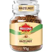 Moccona Freeze Dried Instant Coffee Hazelnut 95g