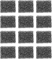 Micro Traders 12PCS Replaced Foam Filters 38x30x10mm Compatible with PETKIT Eversweet 3 Pro, Solo 2, Solo SE Wireless Pump Pet Water Fountain