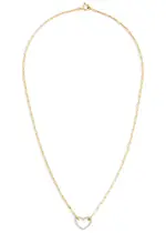 Yvonne Leon Collier Petit Coeur 18kt Gold Necklace - One Size One Size