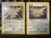 zapdos holo 16/102 & 15/62