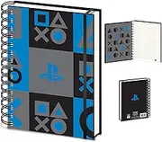 Pyramid International Playstation A5 Lined Wiro Notebook (Core Essentials Design) - Official Merchandise