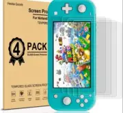 Hestia Goods 4 Pack For Nintendo switch Lite Glass Anti-Scratch Screen Protector