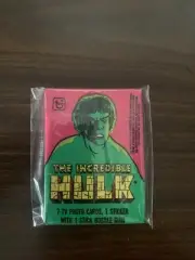 One Wax Pack of 1979 Topps Incredible Hulk / TV SHOW Photo Cards / Sealed