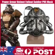 Power Armor Helmet Fallout Soldier PVC Mask Game Replica Wearable Cosplay Props