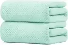 Bath Towels 2 Ultra Soft Packs Set of Large Absorbent Beach Towels, Fast Drying